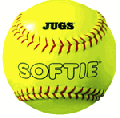 Softie Genuine Leather Practice Softballs