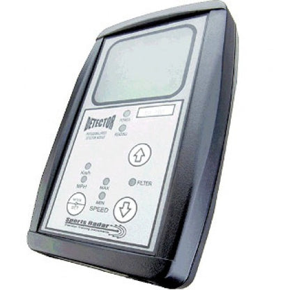 A DT100 radar unit photographed straight on against a plain background.