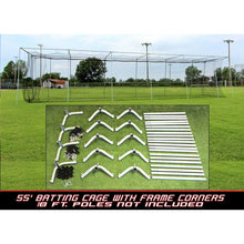 Cimarron 55x14x12 #24 Batting Cage and Frame Corners