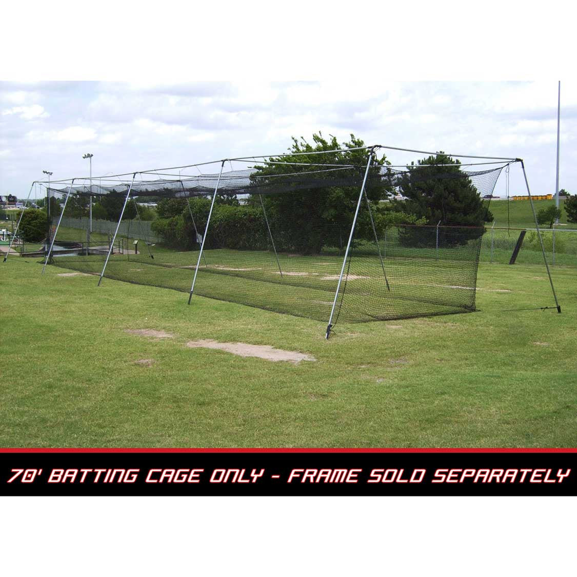 70x12x12 #36 Batting Cage Net - Cimarron