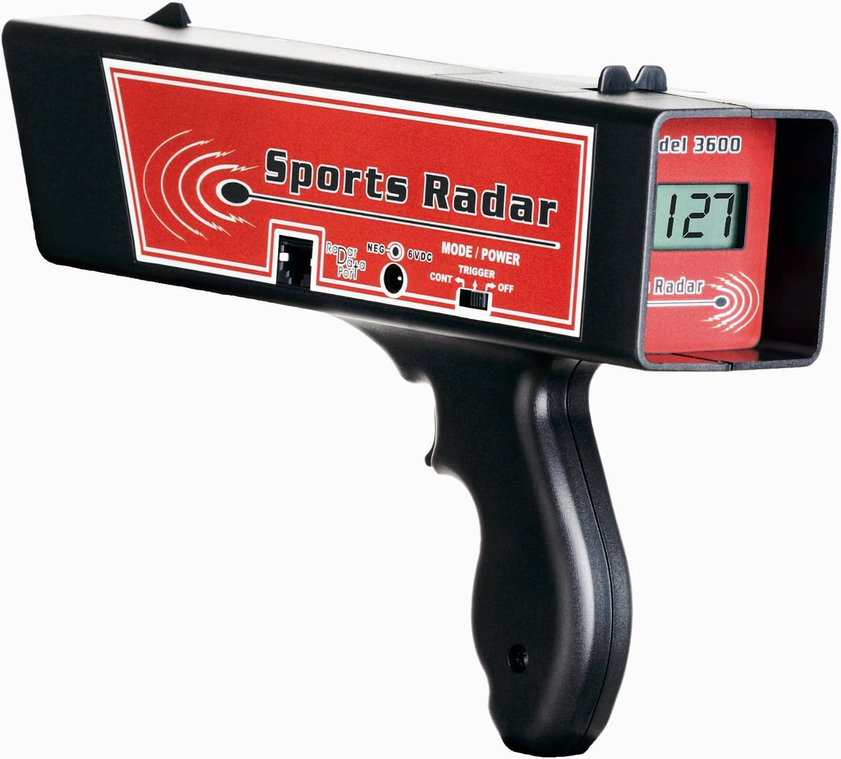 A SR3600 radar unit photographed straight on against a plain background.