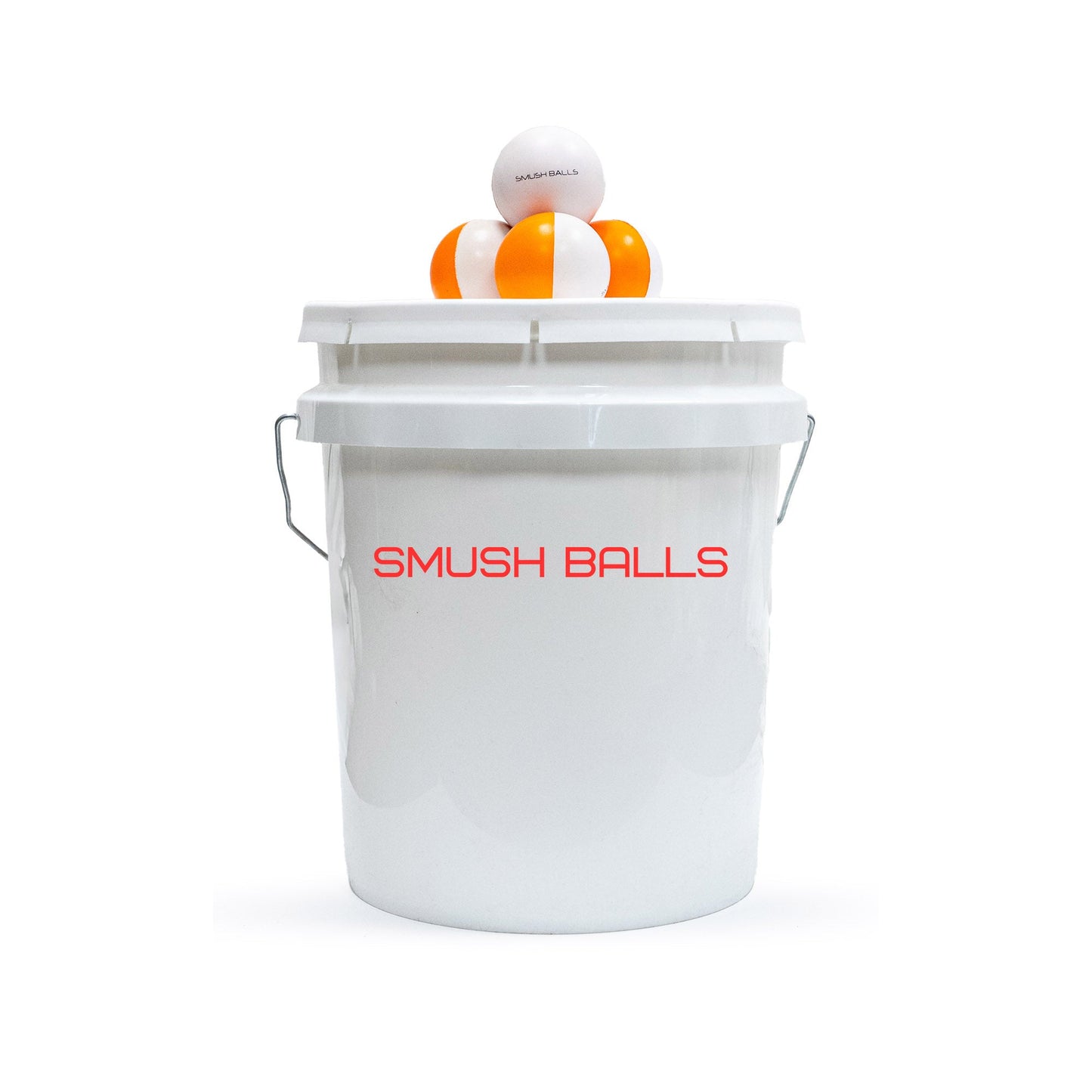 Smushballs Coaches Bucket Bundle - Batting Practice Balls and Bucket