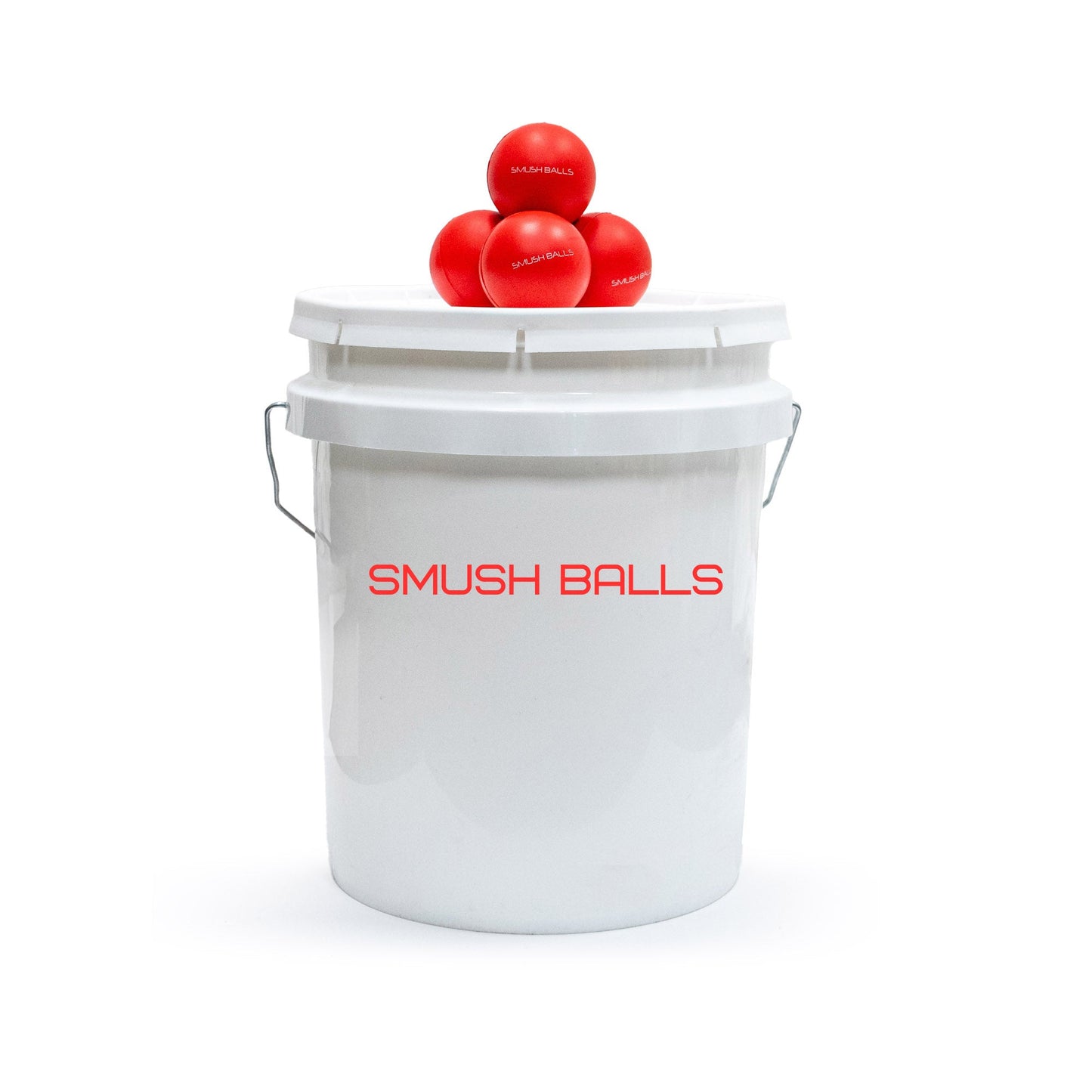 Smushballs Coaches Bucket Bundle - Batting Practice Balls and Bucket