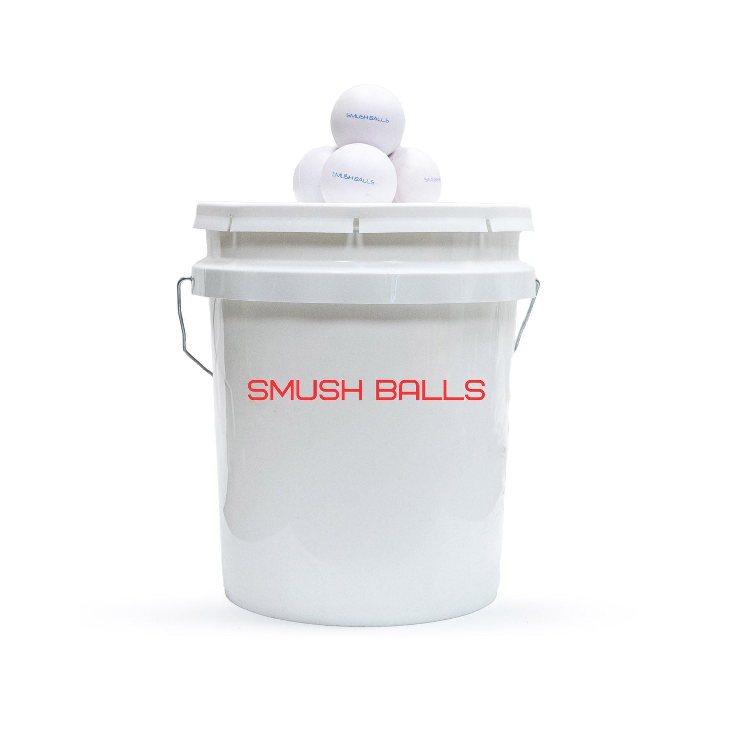 Smushballs Coaches Bucket Bundle - Batting Practice Balls and Bucket