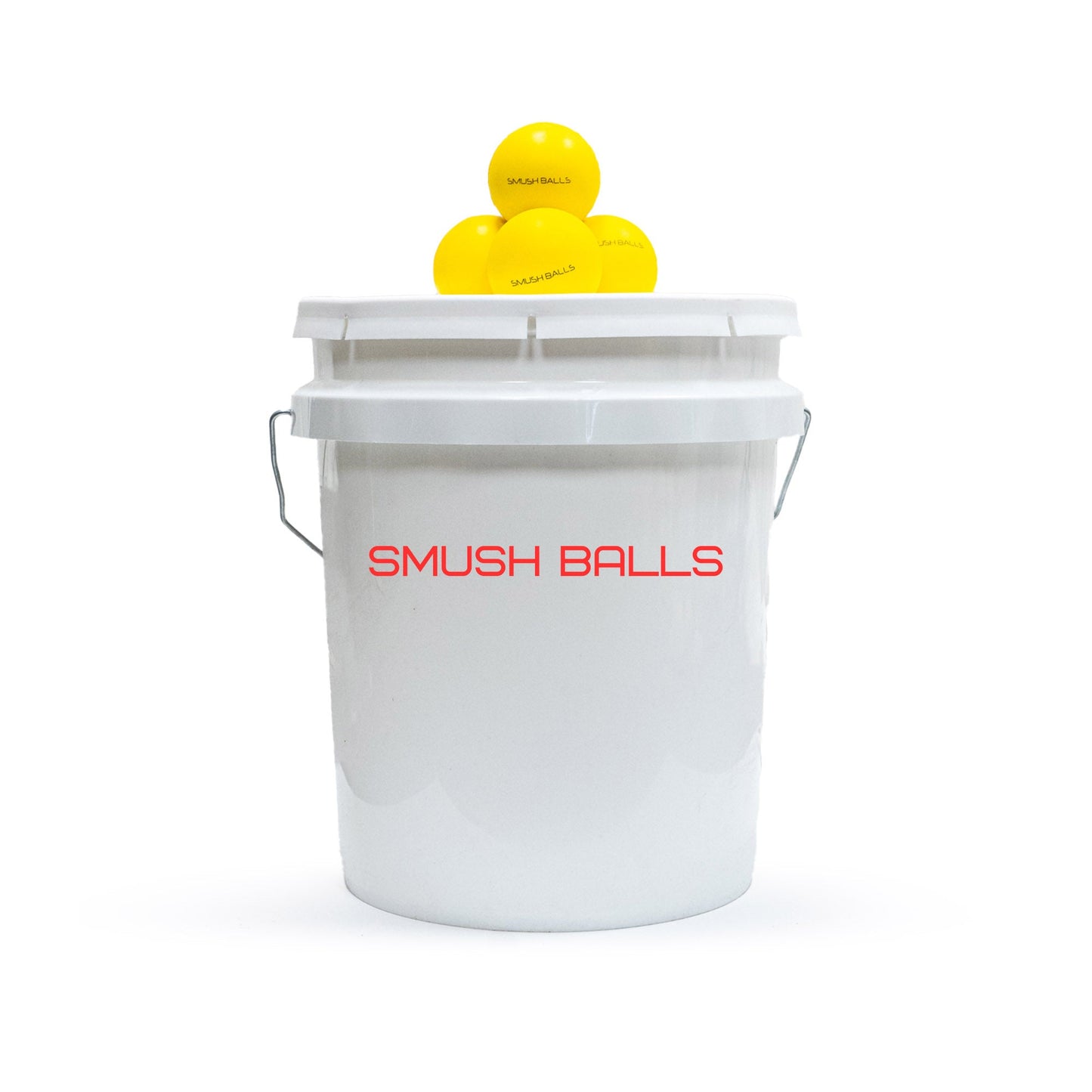 Smushballs Coaches Bucket Bundle - Batting Practice Balls and Bucket