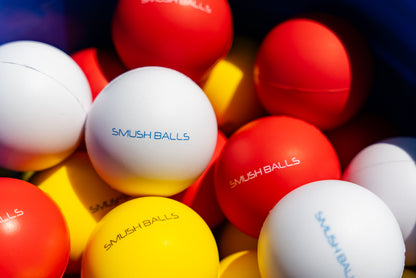 Red Smushballs Batting Practice Training Balls