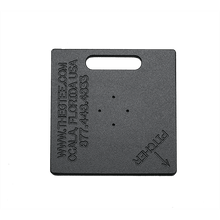 The underside of the G Tee Lite Base base, engraved with the G Tee contact details.