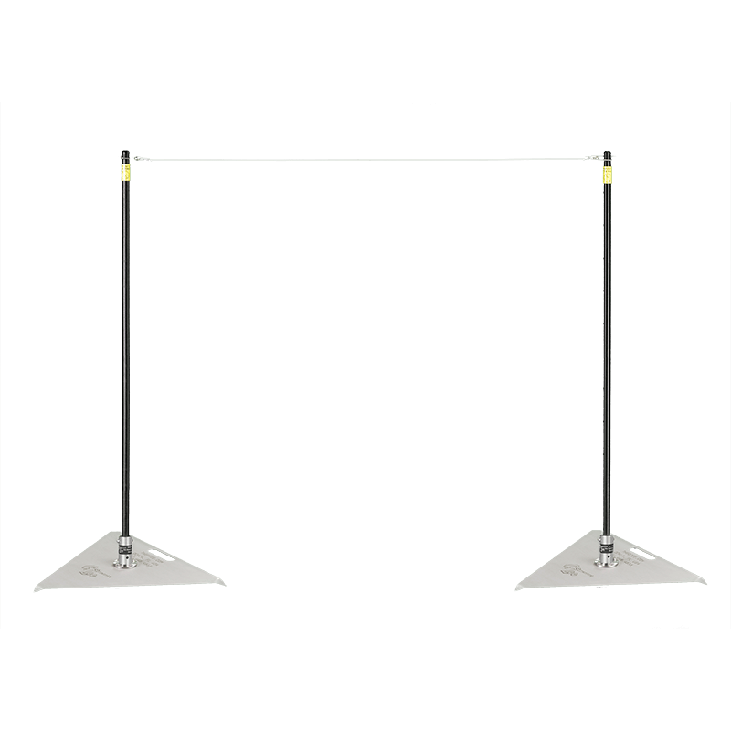 The G Tee Pitching Sticks photographed on a black background.