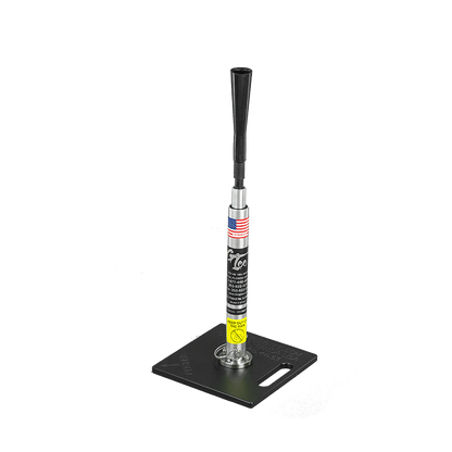 The G Tee Lite Batting Tee photographed on a black background.