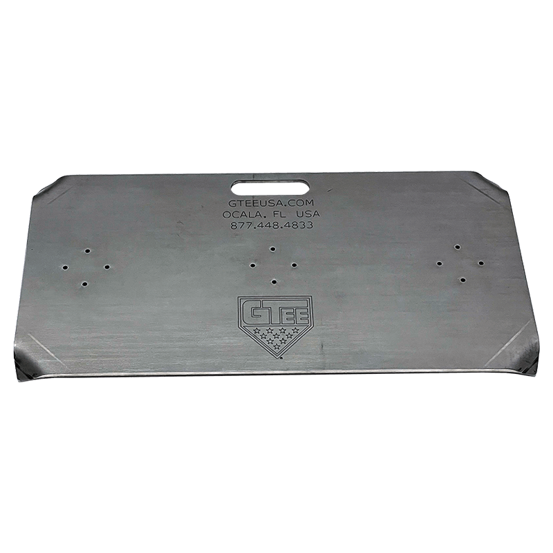 The G Tee 3 Pro base photographed from above on a black background.