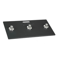 The G Tee 3 Classic base lying flat, showing three upright sockets spaced along its length.