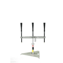 The G Tee 3N1 Pro Batting Tee photographed on a black background.