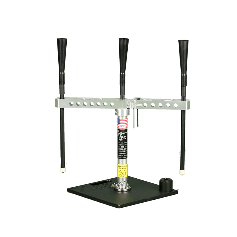 The G Tee 3N1 Classic Batting Tee photographed on a black background.