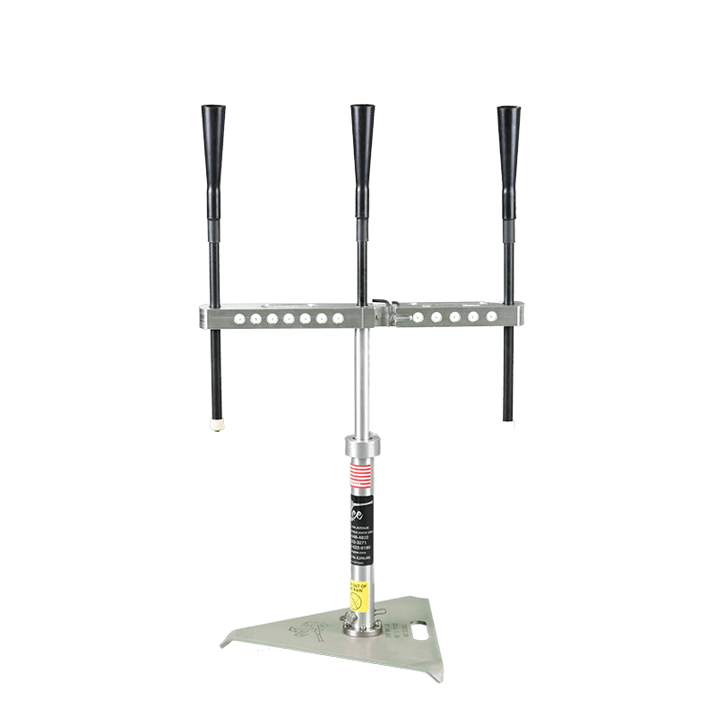 The G Tee 3N1 Pro Batting Tee photographed on a black background.