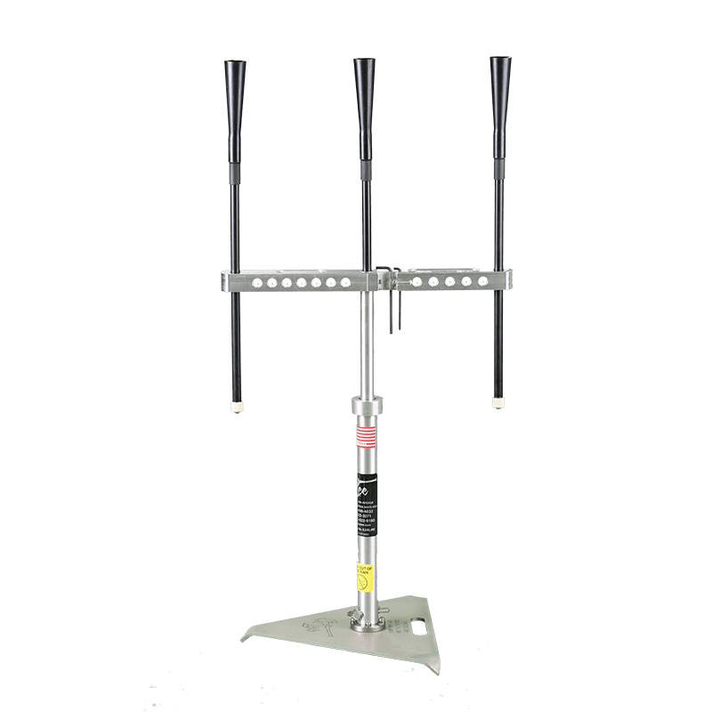 The G Tee 3N1 Pro Batting Tee photographed on a black background.