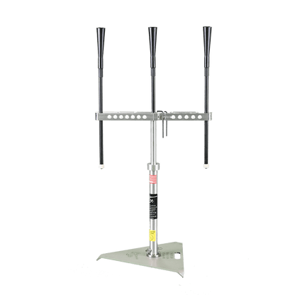 The G Tee 3N1 Pro Batting Tee photographed on a black background.