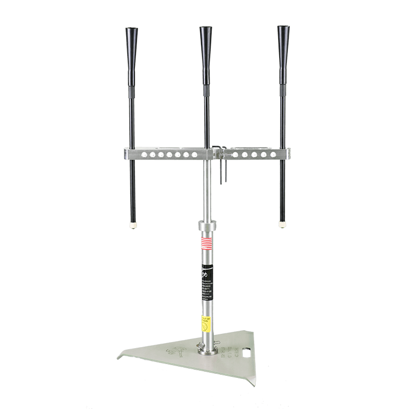 The G Tee 3N1 Pro Batting Tee photographed on a black background.