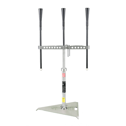 The G Tee 3N1 Pro Batting Tee photographed on a black background.