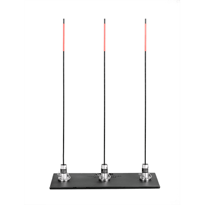 The G Tee Pitch Break Rod photographed on a black background.