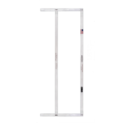 The G Tee Stride Box, a narrow rectangular frame, standing on a black background.