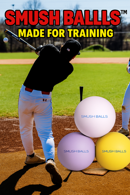 Smushballs Multipack - Assorted Batting Practice Training Balls