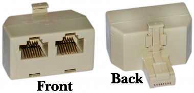 A photograph of a RJ45-SPLITTER.