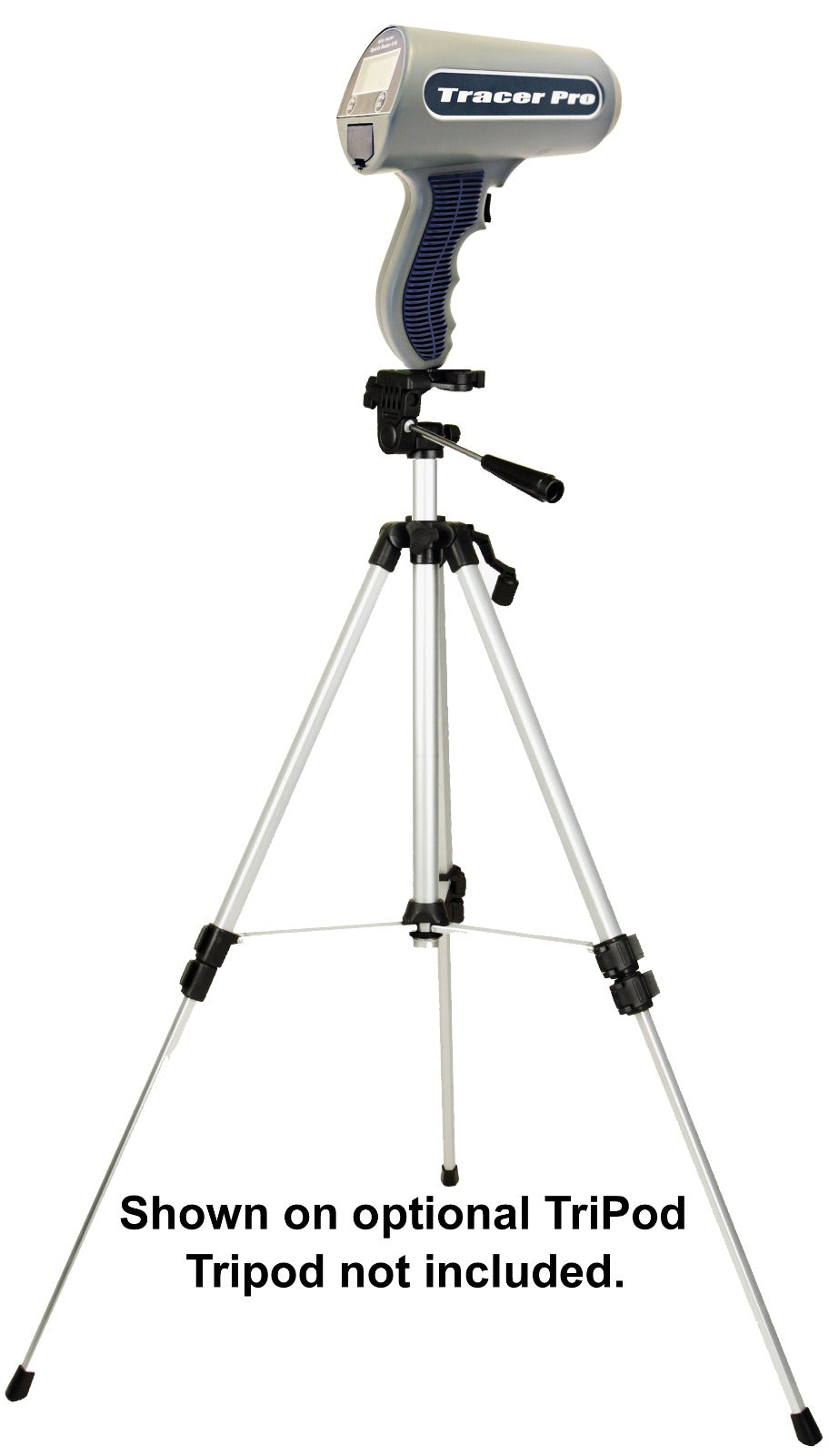 A SRA3000 Pro mounted on a tripod, aimed to the side.