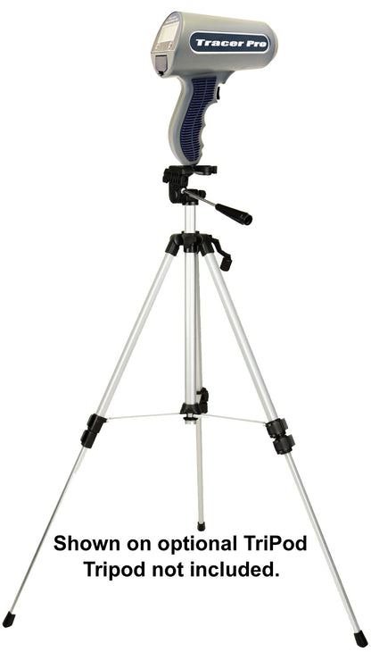 A SRA3000 Pro mounted on a tripod, aimed to the side.