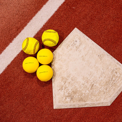 Softball Smushballs - Softball Size Batting Practice Training Balls