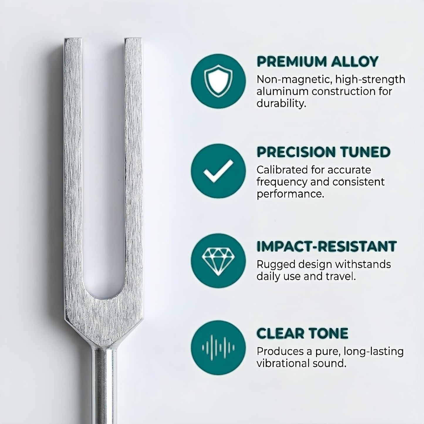A photograph of a TUNING FORK.