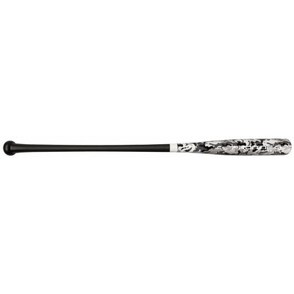A ProNine composite fungo bat in the Arctic Camo design