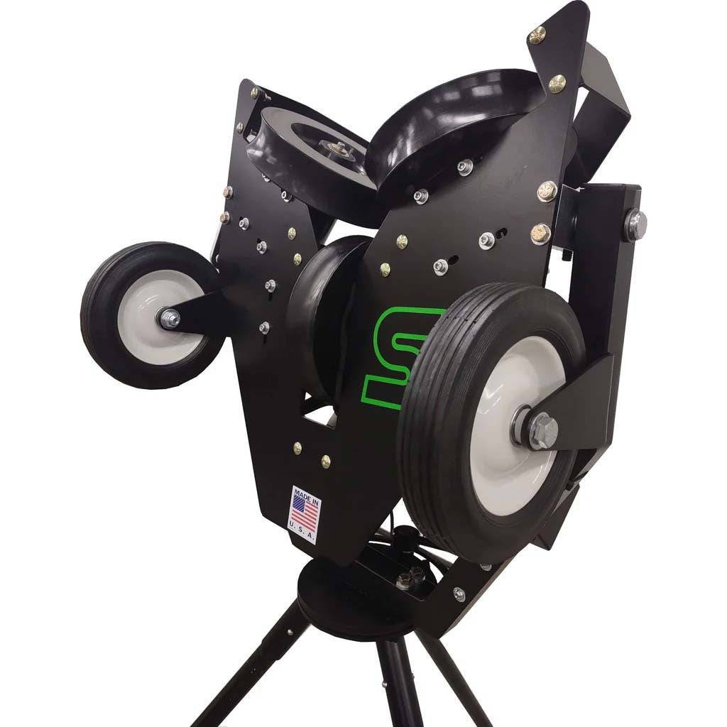 Basic Mini 3 Wheel Pitching Machine by Spinball