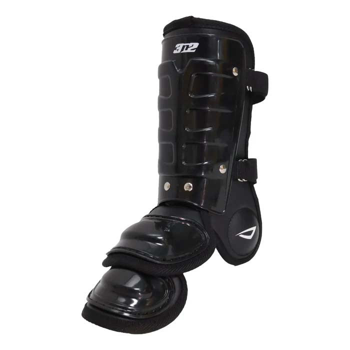 3N2 Batter's Leg Guard Left - Full Shin Ankle and Foot Protection