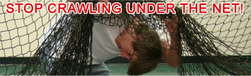 Crawling Under Batting Cage Crawling Under Batting Cage