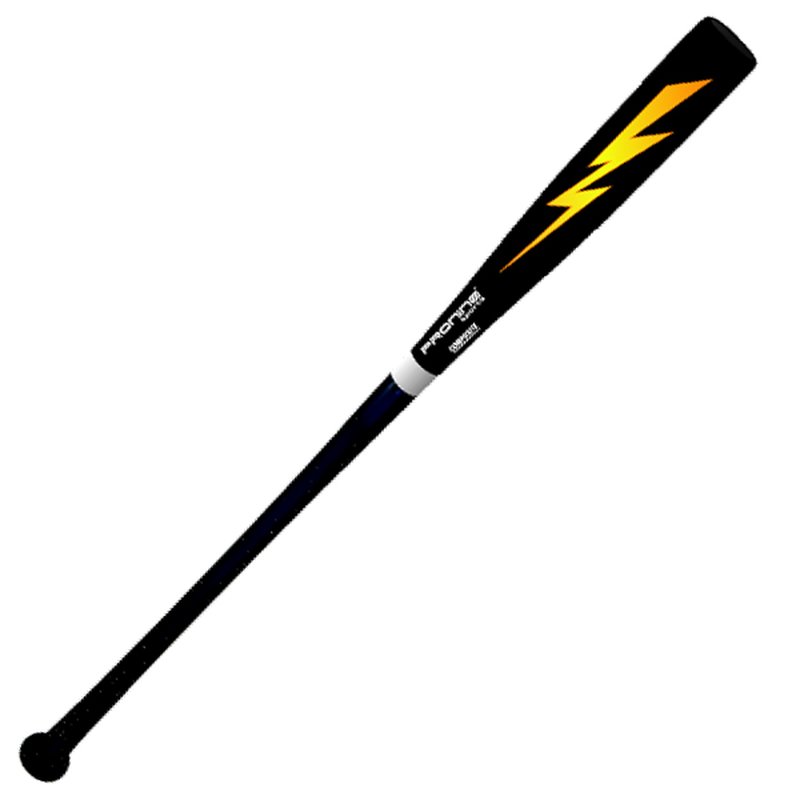 A ProNine composite fungo bat in the Bolt design