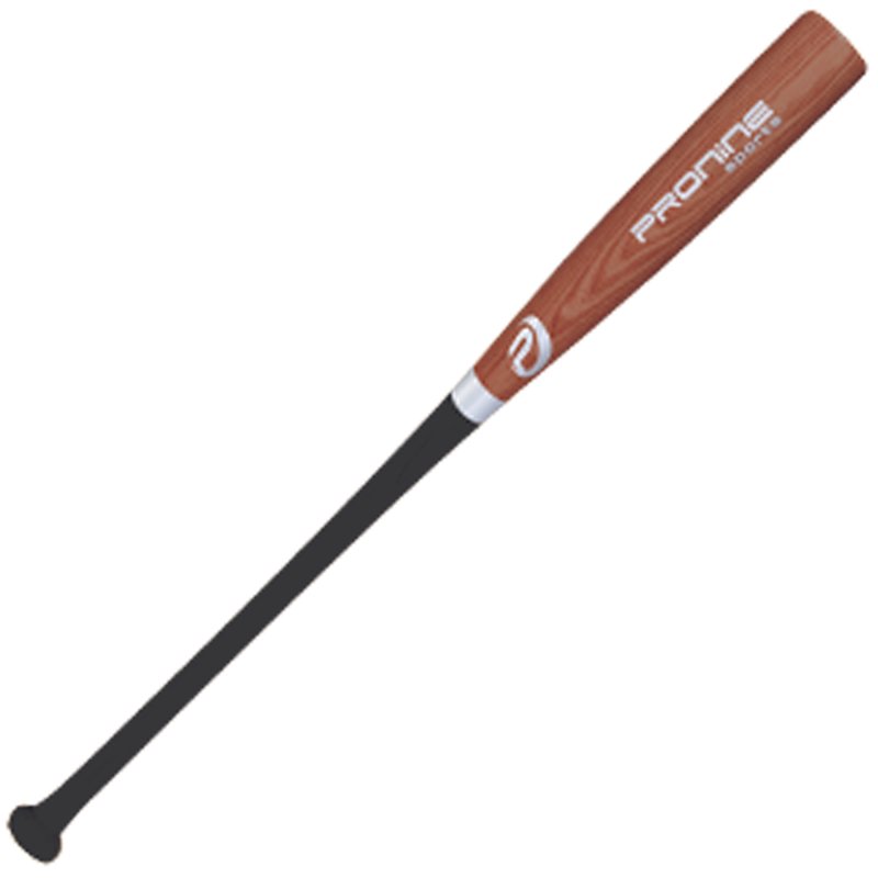 A dark wood ProNine composite fungo bat