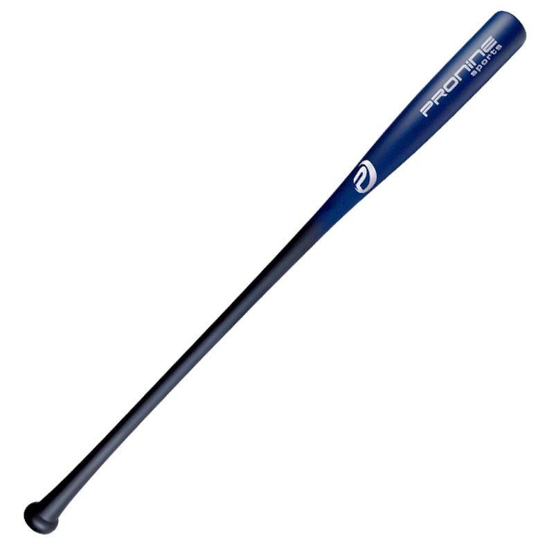 A fade black/blue ProNine composite fungo bat