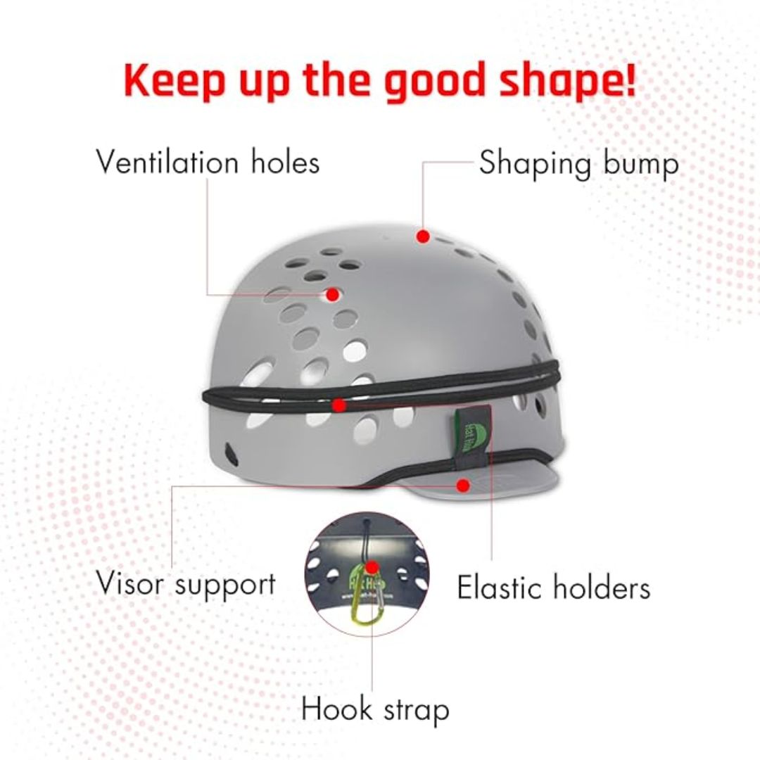 No Errors Hat Hub Cap Carrier - Black