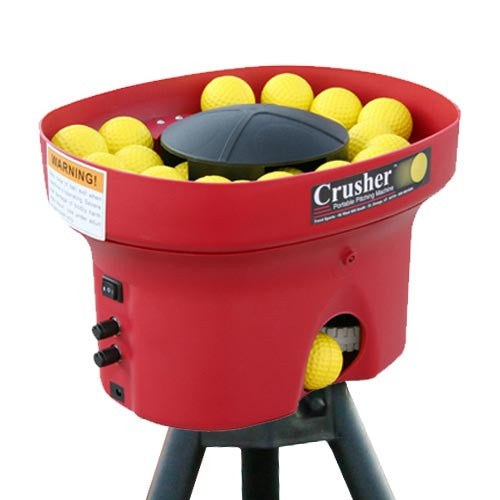 Heater CRUSHER CURVE ピッチングマシン★赤マシン★赤ロケット Heater Crusher Curve Mini Lite-Ball Pitching Machine - Throws