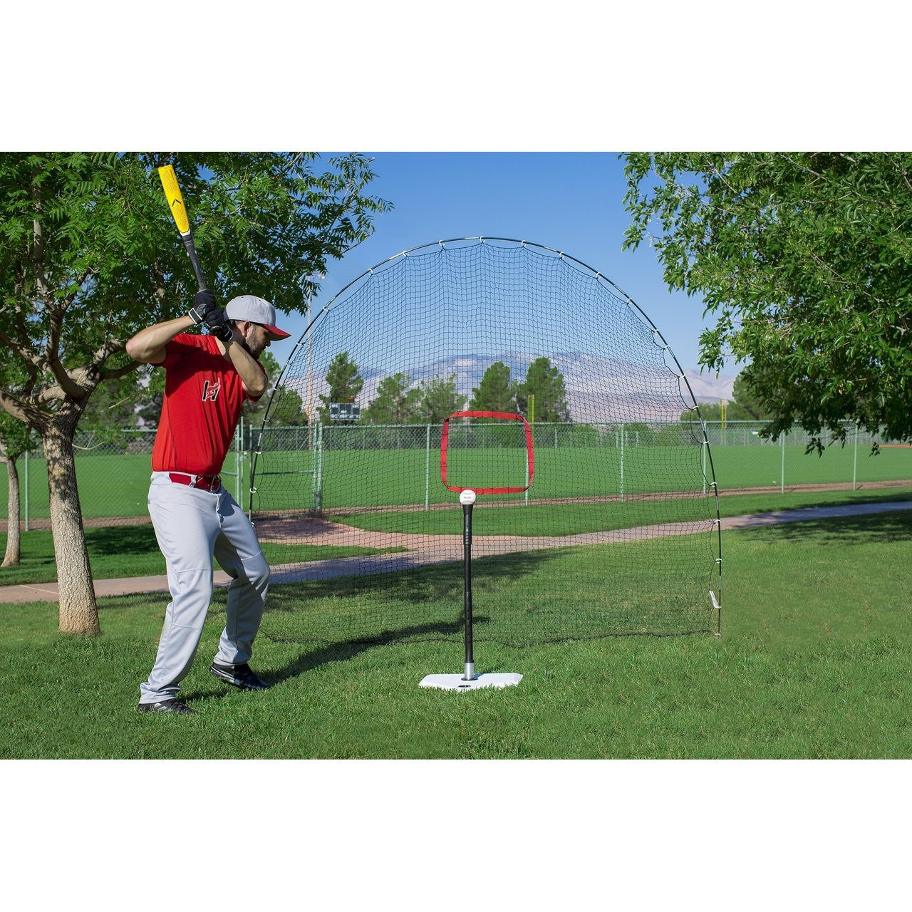 Hitting Station#1 Batting Tee & Net