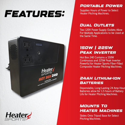 Hot Box 240 Portable Power Station