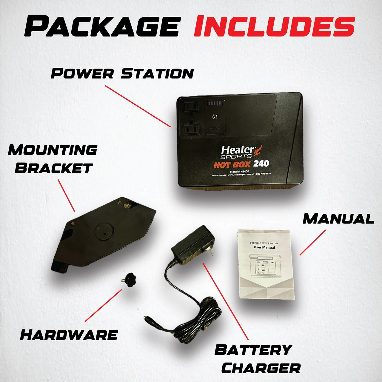 Hot Box 240 Portable Power Station