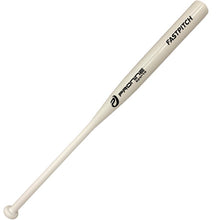 A white ProNine fastpitch weighted training bat