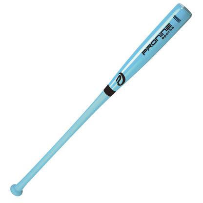 A light blue ProNine composite fungo bat