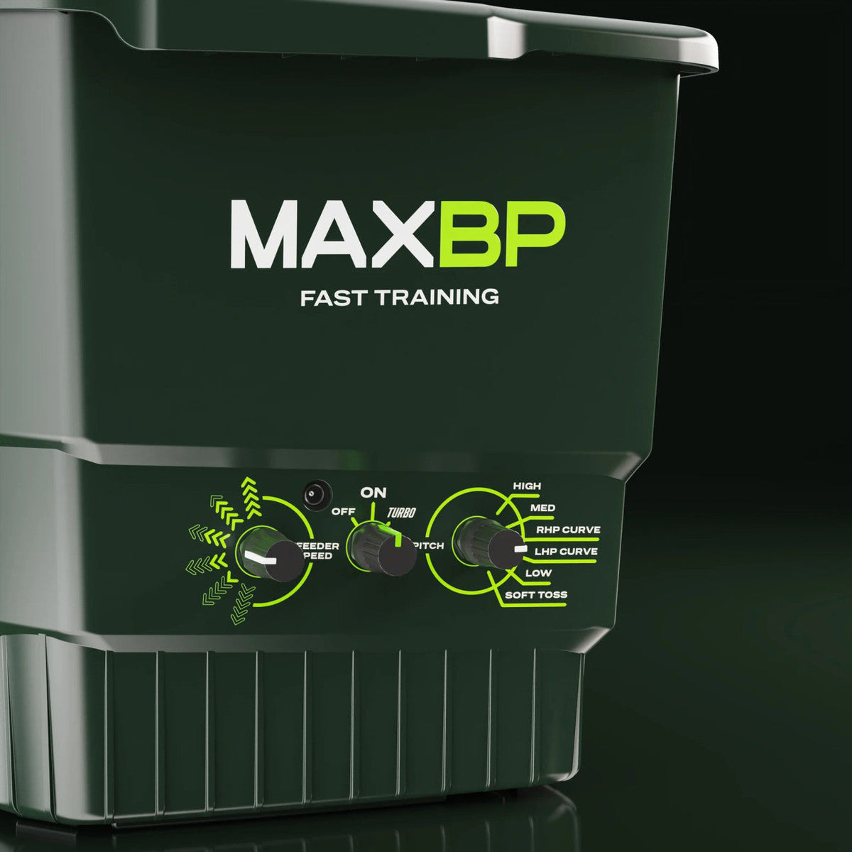 MaxBP Original Pitching Machine - Small Ball Reaction Training for ...