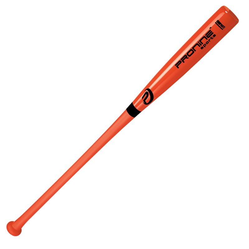 A orange ProNine composite fungo bat