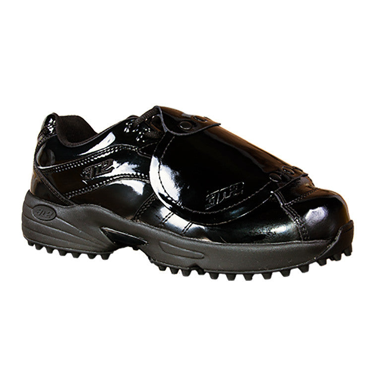 Patent Leather Reaction Pro Plate Lo Umpire Shoes by 3N2