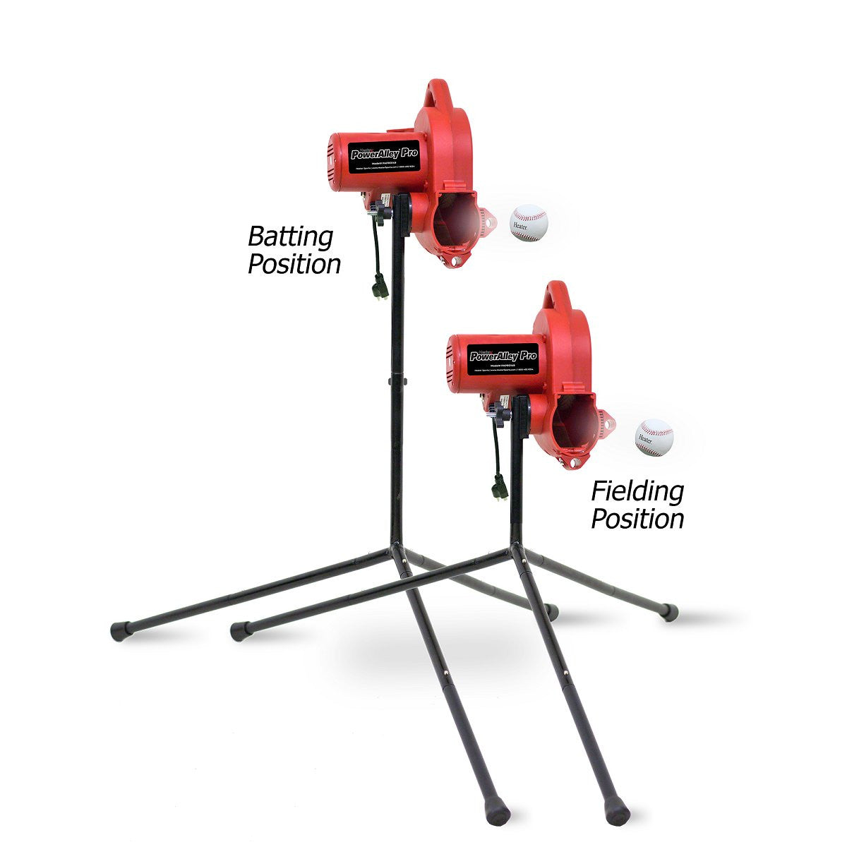 Heater Sports Power Alley Pro Real Baseball Pitching and Fielding ...