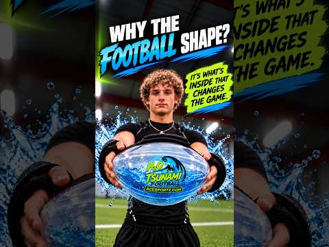 Why the water training ball is shaped like a football