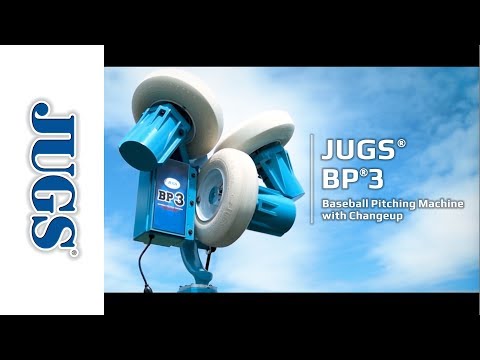JUGS BP3 Baseball Pitching Machine with Changeup video